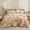 Peace Nest 3-Piece Sherpa Reversible Winter Comforter Set Queen King Size Soft